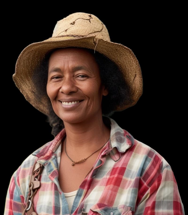 Mujeres de la comunidad de Tasajera en la Ciénaga Grande
