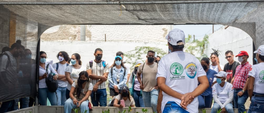 Equipo ABIUDEA en jornada comunitaria