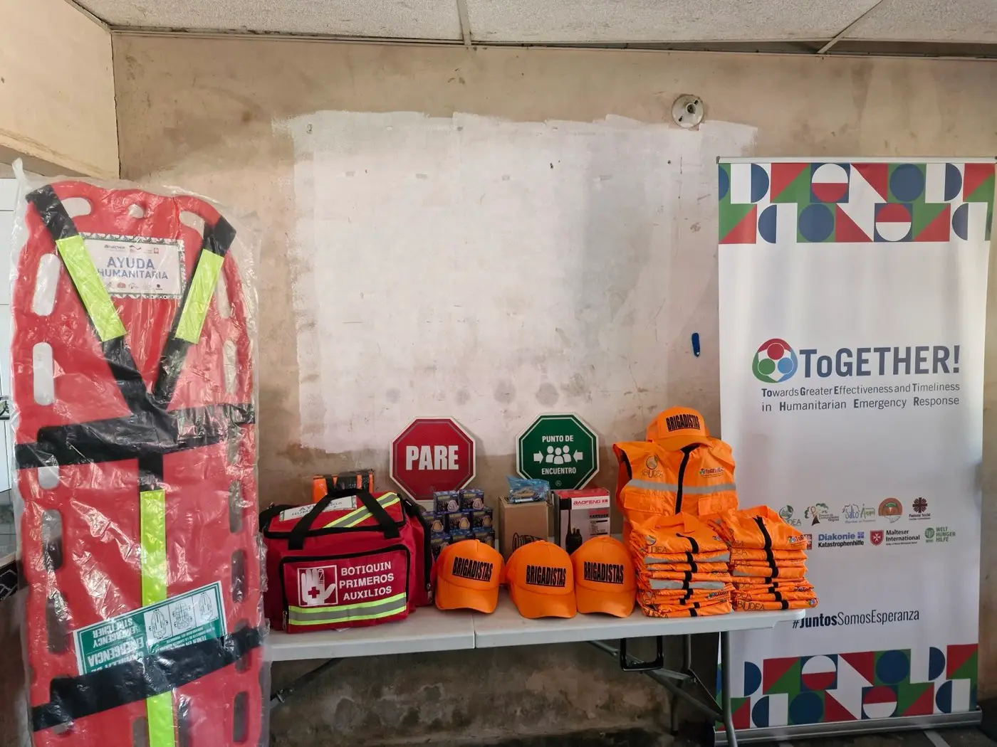 Villa Betel fortalece su capacidad para enfrentar emergencias gracias al Proyecto ToGETHER