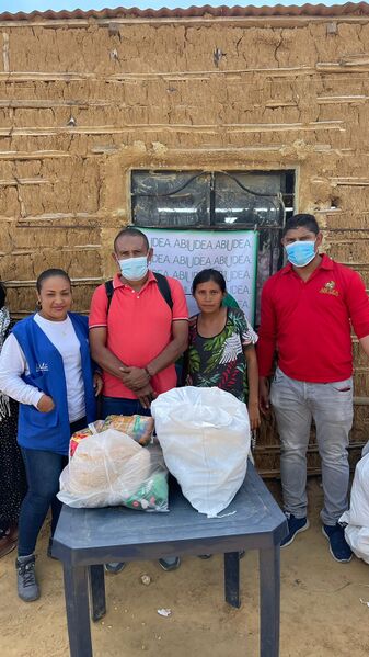 Desarrollamos la iniciativa HOIFA para cubrir ola invernal en la Guajira, Colombia.